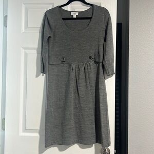 Ann Taylor Loft 3/4 Sleeve Sweater Dress - M